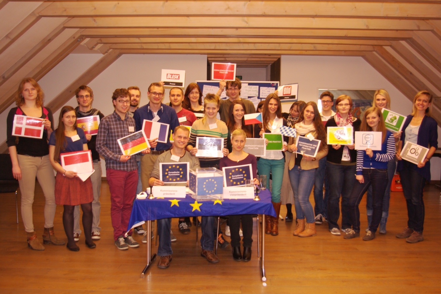 Společný workshop studentů univerzit z Plzně, Řezna a Pasova v Schönsee (2013)